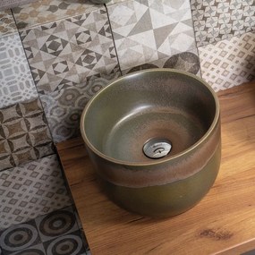 Kea Olive Matt Ø31 - Επιτραπέζιος νιπτήρας