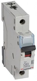 Αυτόματη Ασφάλεια 63A C 1Π 6kA Tx3 403440 Legrand 403440