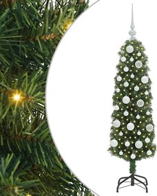 vidaXL Τεχνητό Χριστουγεννιάτικο Δέντρο με 150 LED Πράσινο 120 cm