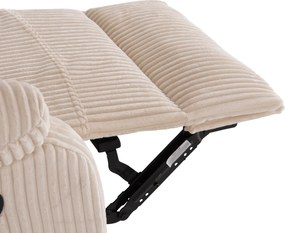 ΠΟΛΥΘΡΟΝΑ RELAX DIONI HM3296.12 ΜΠΕΖ ΡΙΓΕ ΥΦΑΣΜΑ 85x90x100Υεκ.