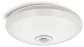 Φωτιστικό Οροφής - Πλαφονιέρα VT-2025840 LED 4000K 1575lm 18W Με Ανιχνευτή PIR IP20 29,5x7cm White Vito