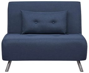 Πολυθρόνα κρεβάτι Nextdeco Berlin denim Υ92x100x91εκ.  τμχ.