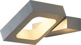 Απλίκα Τοίχου LED Aca Cyclop ZD80856LEDGY Grey