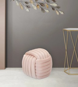 Σκαμπό Ροζ SOFTY 45x45
