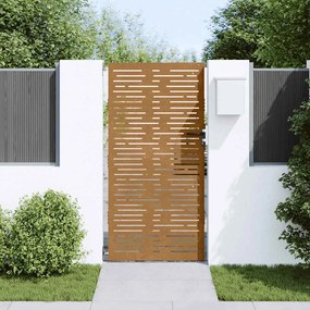 vidaXL Πόρτα Κήπου Τετράγωνη 85x175 εκ. από Ατσάλι Corten
