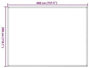 Χαλί Σκηνής Μπεζ 300 x 400 εκ.