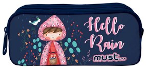 Κασετίνα Διπλή (21x6x9) Must Energy Hello Rain 585570