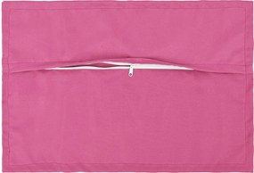 vidaXL Κάλυμμα Μαξιλαριού 2 τμχ. HOUTEN Ροζ 50 x 75 cm Πολυεστέρας