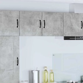 vidaXL Κρεμαστό ντουλάπι κουζίνας Σκυρόδεμα Γκρι 40 x 31 x 40 εκ.