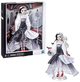 Κούκλα Cruella De Vil F3263 6 Ετών+ Black-White Hasbro