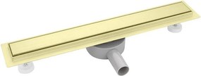 Sparke Aquadrain 09 60x7 Brushed Gold - Γραμμικο Σιφόνι Δαπέδου