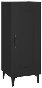 vidaXL Ντουλάπι Μαύρο 34,5 x 34 x 90 εκ. από Επεξεργασμένο Ξύλο