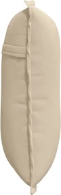 vidaXL Μαξιλάρι Πλάτης Κρεμ 50 x 45 εκ. Ύφασμα Μικροΐνας