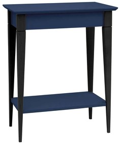 Κονσόλα Mimo S MIMOCSBL15 65x35x74cm Navy Blue-Black Mdf, Wood