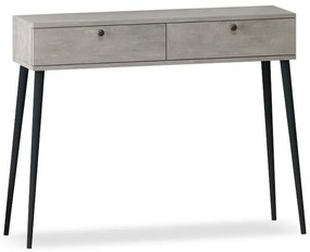 Megapap Κονσόλα Alis Γκρι Ρετρό 110x29x88εκ.