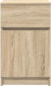 vidaXL Κομοδίνο Sonoma Δρυς 39x35x65 εκ. από Επεξεργασμένο Ξύλο
