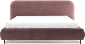 Επενδυμένο κρεβάτι Prius-140 x 200-Roz - 204.00Χ229.00Χ105.00cm