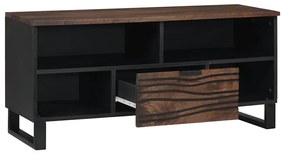 vidaXL Ντουλάπι Τηλεόρασης Καφέ 105 x 33 x 46 εκ. Μασίφ ξύλο μάνγκο