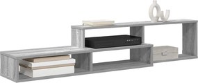 vidaXL ΡάφιΤηλεόρασηςΤοίχου 150x25x28,5εκ Επεξεργασμένο ξύλο