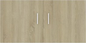 vidaXL Ντουλάπι Επιτοίχιο Sonoma Δρυς 80 x 39 x 40 εκ. από Επεξ. Ξύλο
