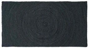 vidaXL Χαλί Σκούρο Γκρι 80 x 150 cm Γιούτα