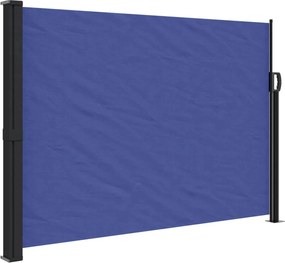 vidaXL Σκίαστρο Πλαϊνό Συρόμενο Μπλε 140 x 500 εκ.
