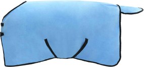 vidaXL Σαμάρι Ίππου Σκούρο Aqua 75 cm Πολυεστέρας