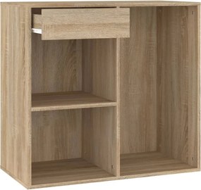 vidaXL Ντουλάπι Καλλυντικών Sonoma Δρυς 80x40x75 εκ. Επεξ. ξύλο