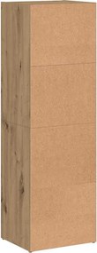 vidaXL Βιβλιοθήκη Artisan Δρυς 36x30x114 εκ. Επεξεργασμένο Ξύλο