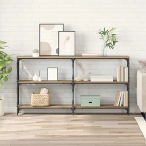 vidaXL Τραπέζι κονσόλας Artisan Oak 156 x 28 x 80,5 εκ.