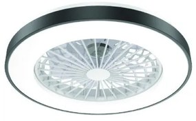 Ανεμιστήρας Οροφής LED 36W Dimmable Φ50 DC22W Aca-FANOKBL10G-Μαύρο FANOKBL10G