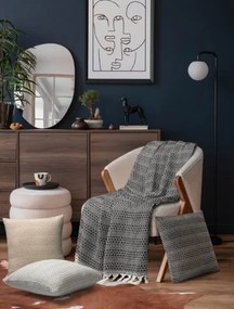 Διακοσμητικό Μαξιλάρι HERHALING ANTHRACITE διακοσμητική-μαξιλαροθήκη-45-x-45-εκ