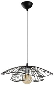 Φωτιστικό Οροφής Tel 892OPV1674 Φ50x111cm E27 40W Black Opviq