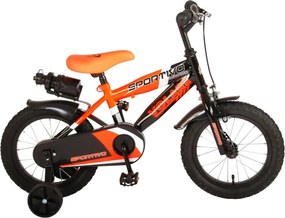 Sportivo 14 Inch 24 cm Boys Coaster Brake Black/Orange