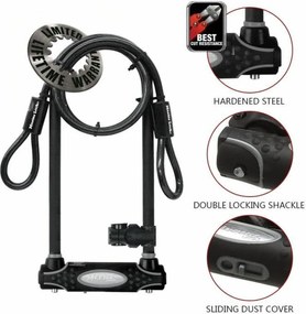 Κλείδωμα πλήκτρων Master Lock Μαύρο