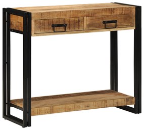 vidaXL Τραπέζι κονσόλας 90x33x75 εκ. Στρατηγικό Μάνγκο