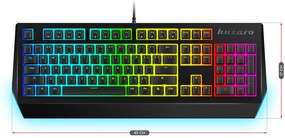 Gaming Πληκτρολόγιο Huzaro Rocket 4.0
