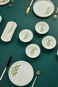 Breakfast Set (14 Pieces) Botanic 14KH - Green White
Green
Light Green