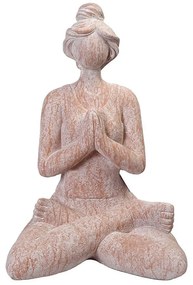 Διακοσμητική Φιγούρα Γυναίκα (35x26x51) Espiel Yoga KUN311