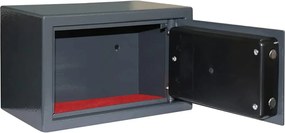 vidaXL Ψηφιακό Ασφαλές Σκούρο γκρι 31 x 20 x 20 εκ. Ατσάλι