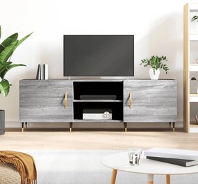 vidaXL Έπιπλο Τηλεόρασης Γκρι Sonoma 150x30x50 εκ. από Επεξεργ. Ξύλο