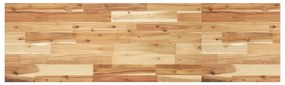 vidaXL Ράφια Κρεμαστά 2 Τεμ. 160x40x2εκ. Φινίρισμα Λαδιού Μασίφ Ακακία