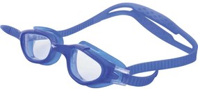 Γυαλιά Πισίνας Σιλικόνης Μπλε Με Διαυγείς Φακούς
