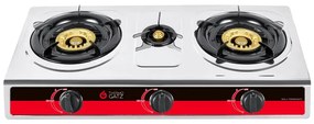 Thermogatz SSG 3 Επιτραπέζια Εστία Υγραερίου Τριπλή Inox
