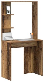 vidaXL Γραφείο Παλαιό ξύλο 78.5 x 37 x 154.5 εκ Επεξεργασμένο ξύλο