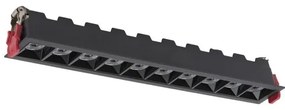 Χωνευτό Φωτιστικό Ψευδοροφής Σποτ Downlight LED 40W Μαύρο 4000Κ Midi Led 10066 Nowodvorski-10066-Μαύρο 10066