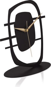 Διακοσμητικό Ρολόι Μαύρο TASULE 21x1,5x23
