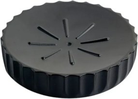 Σαπουνοθήκες μπάνιου πλαστικές - Σετ 9pcs - Black - 21778