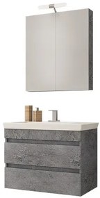 Καθρέπτης Κρεμαστός Drop Luxus 70-Γρανίτης