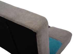 ΚΑΝΑΠΕΣ ΚΡΕΒΑΤΙ MULTICOLOR 3ΘΕΣΙΟΣ HM3167.11 182Χ80Χ88Υ εκ.
